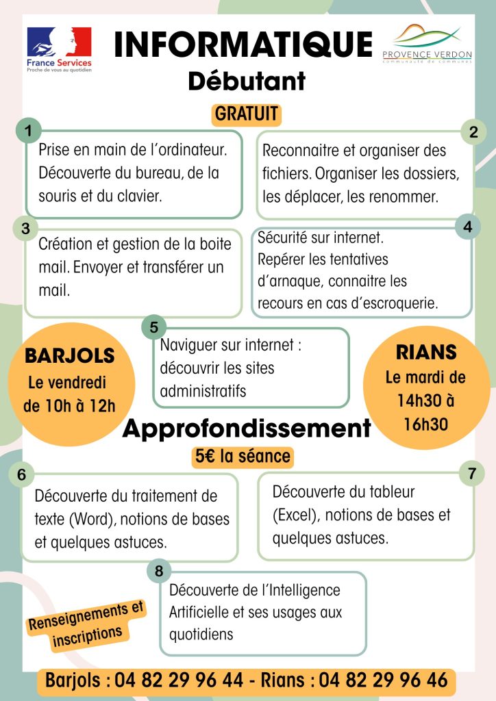 Informatique pour les débutants