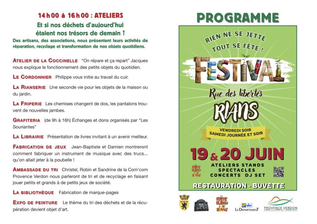 PROGRAMME R°