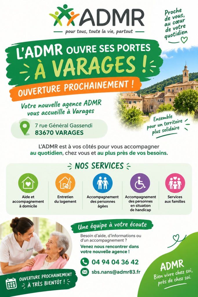 AFFICHE OUVERTURE VARAGES